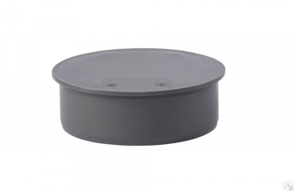 Заглушка 110мм серая