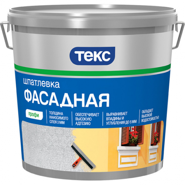 Шпатлевка Фасадная ПРОФИ 3кг