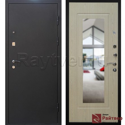 Дверь ПРОФИ (DL)-2050/1250/ L мет/мет антик медь