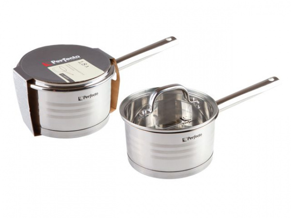 Ковш из нерж.стали, 1.8 л, ф 16 x 9, серия MILAGROS (Милагрос), PERFECTO LINEA (51-000169)