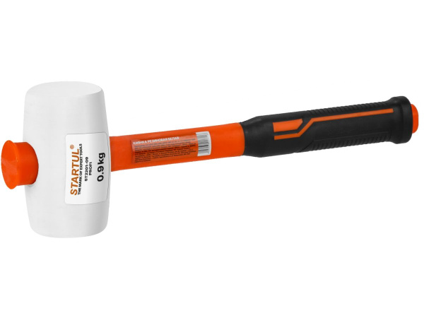 Киянка резиновая белая 0,9кг с дер. ручкой STARTUL MASTER (ST2015-90)