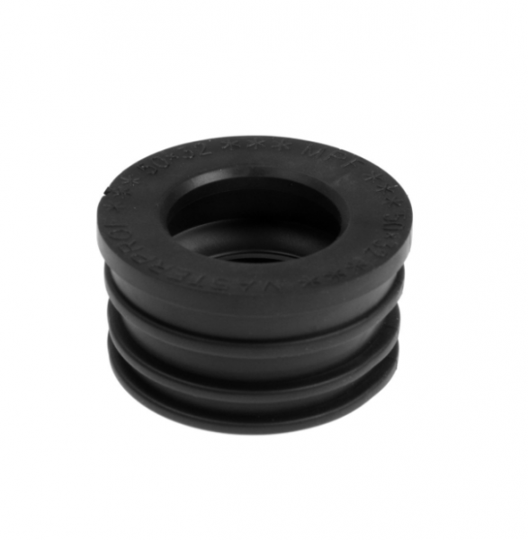 Манжета переходная MasterProf ИС.131606, d=50 х 32 мм, для канализационных труб, черная /9223626