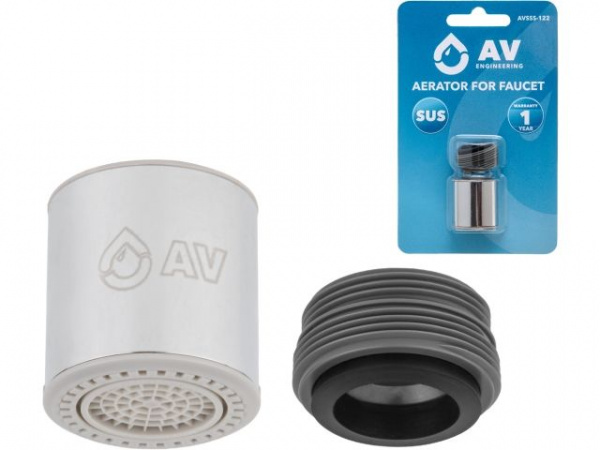 Аэратор для смесителя вн. с переходом, AVSSS-122