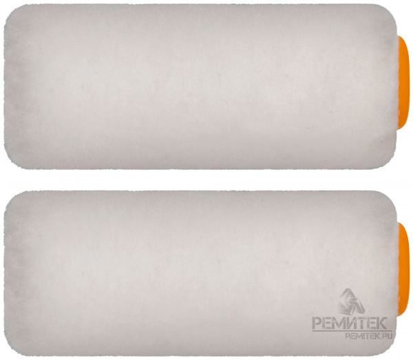 Валик, ядро 15 мм, полиэстр филт, ворс 6 мм, под 6 мм ручку, 2 шт., 50 мм/30-1030