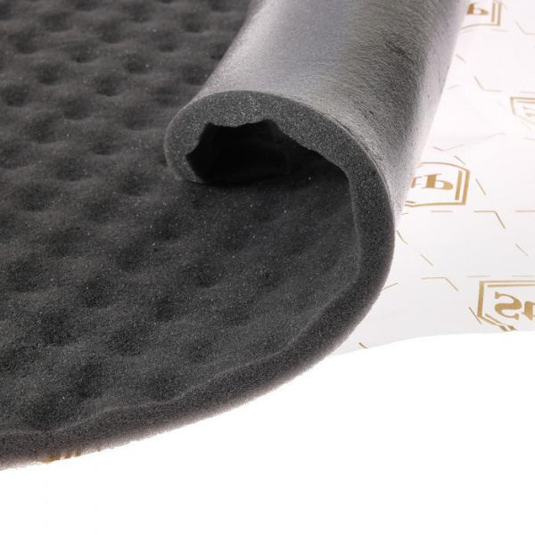 Звукопоглощающий материал Relief, в форме пирамид, размер: 15х750х1000 мм 2581611