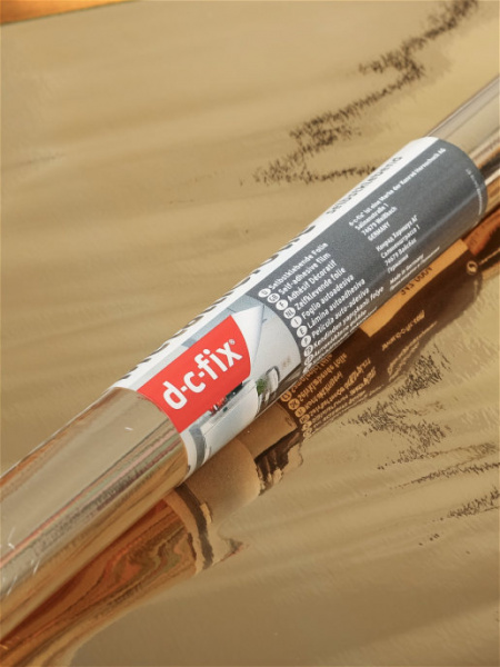 Пленка самоклеющаяся Металлик Золото глянец 15х0,45м /4528-201