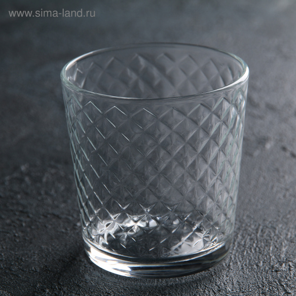 Стакан стеклянный 250мл "Кристалл" 585113