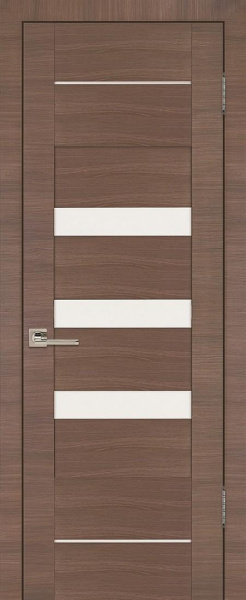 Дверь Сирена стекло Малага Черри Кроскут 800*2000