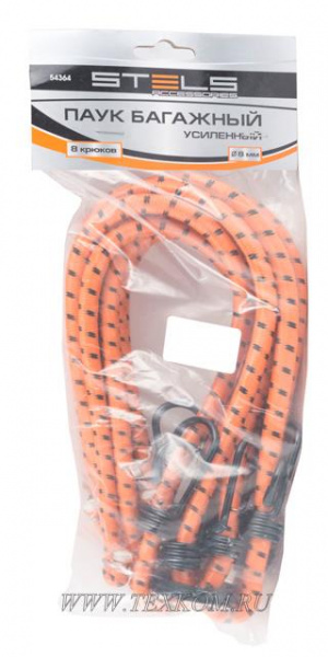 Паук багажный усиленный, 8 крюков/54364