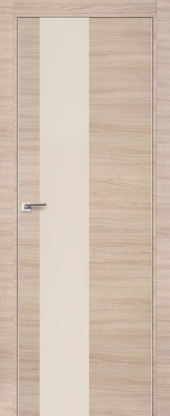 Дверь 8 Z Капучино Кроскут стекло 800х2000