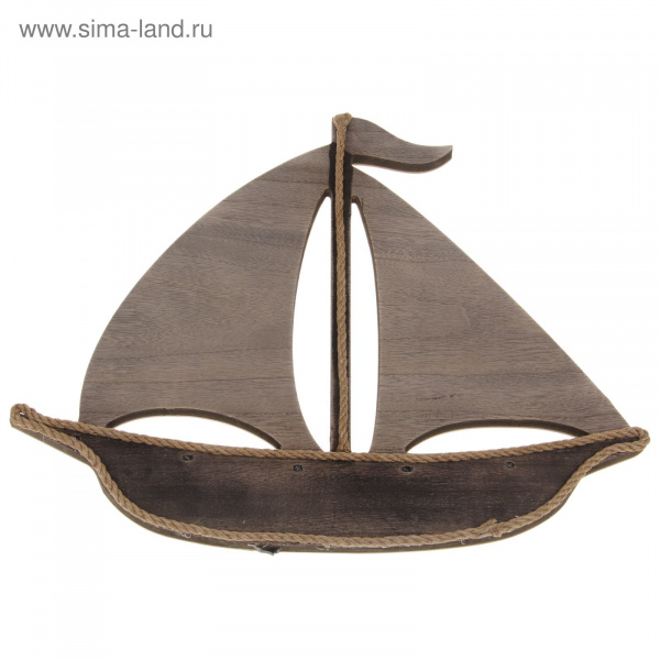 Декор дачный "Корабль" со светодиодами, на батарейках 1262241