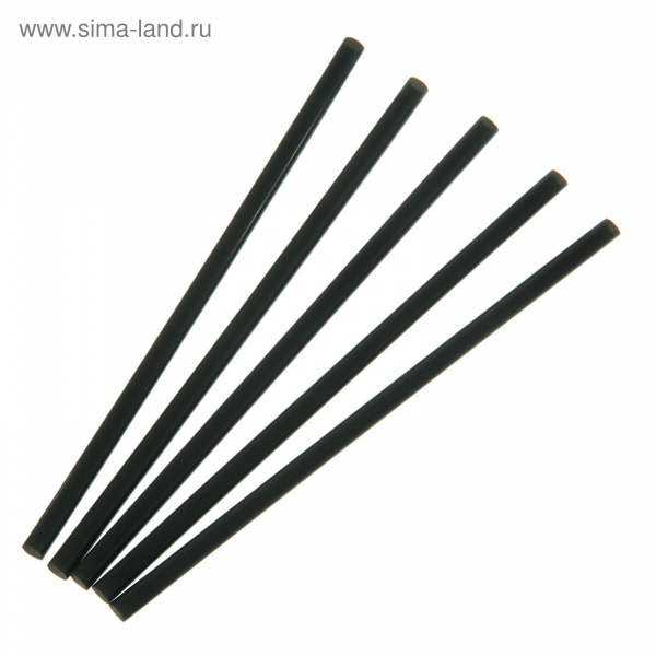 Трубочки 5х140мм Mini черные  100шт 1401543