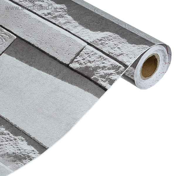 Пленка самоклеющаяся 45см 8м В6014 Декоративный камень 1378394