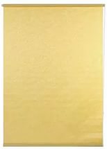 Рулонная штора Фрост желтый 050х175 /7653