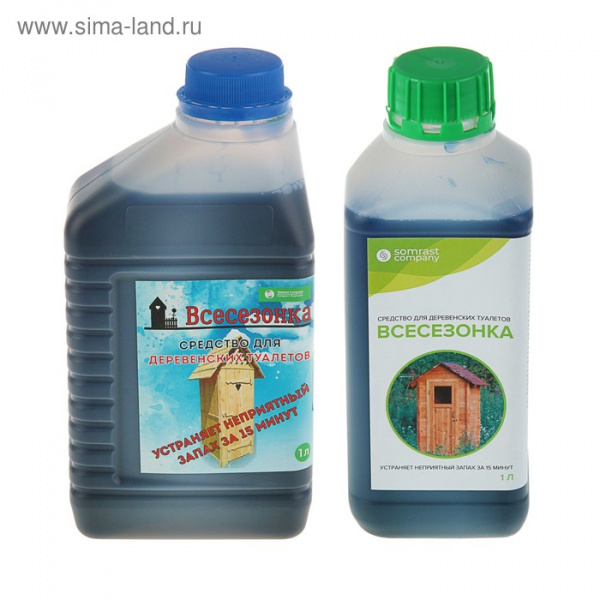 Средство для деревенских туалетов "Всесезонка", 1 л/2462680