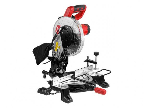 Торцовочная пила WORTEX MS 2516 LO в кор. (1500 Вт, 255х30.0 мм, глуб. до 80 мм, шир. до 115 мм, лаз