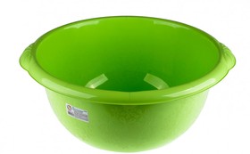 Таз пластмассовый круглый 18 л, зеленый, Россия Elfe/92983