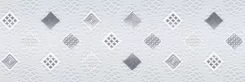 Декор Иллюзион 600х200 голубой