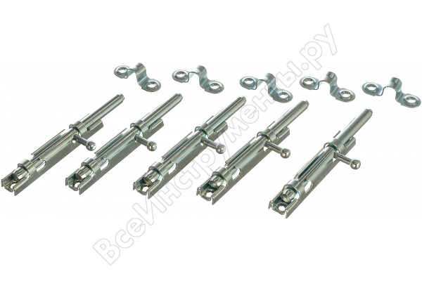 Шпингалет накладной ЗТ-3 цинкб/ш/мм372