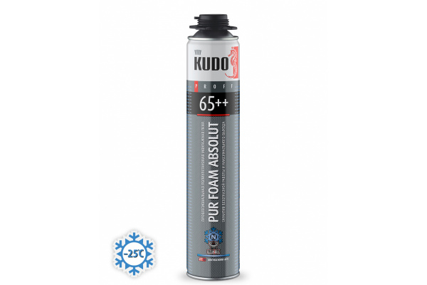 Пена монтажная PROFF 65++ARKTIKA NORD -25С KUDO