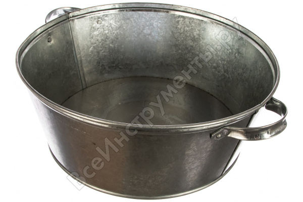 Таз оцинкованный 13 л// Россия/67585