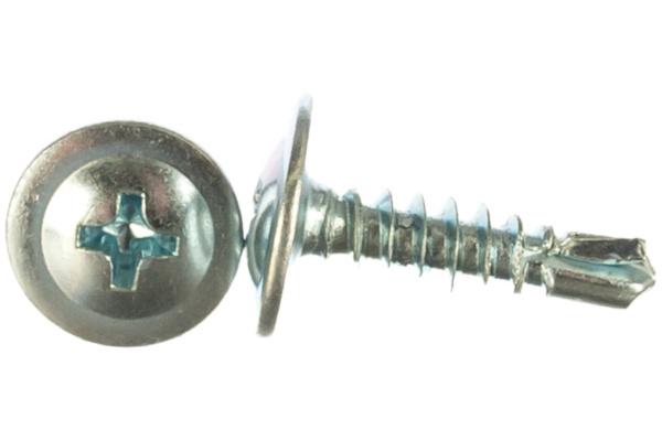 Саморез 4,2х16 оцинкованный пресс-шайба (сверло)