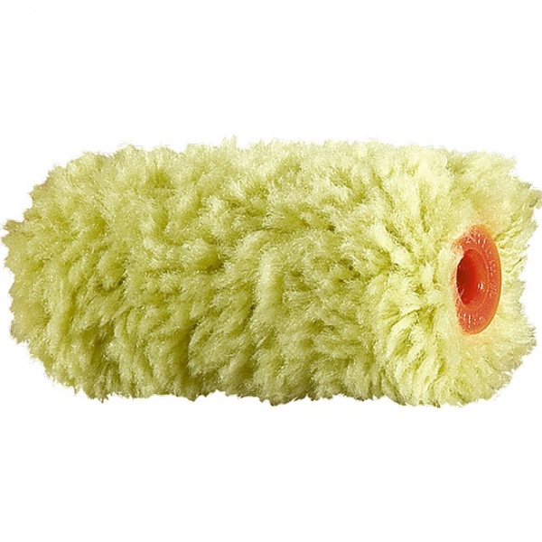 Мини-валик сменный для грубых поверхностей синтетический, 100 мм, ворс 12 мм, D 16 мм, D ручки 6 мм,