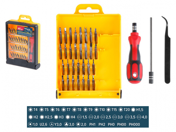 Набор бит 33 пр. Wortex