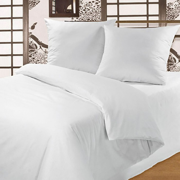 Простыня 1,5сп 150х215 см, бязь 100% хлопок отбеленная 120г/м²/2585597