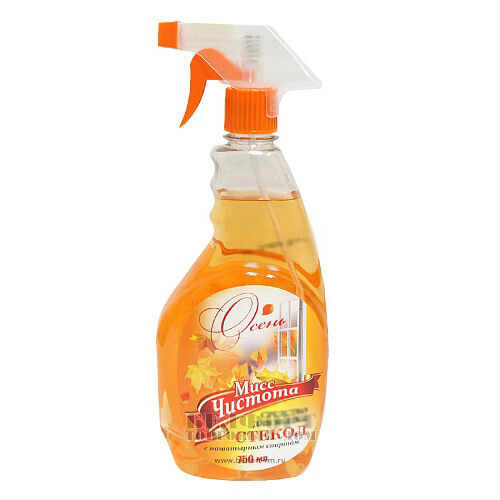 МИСС ЧИСТОТА для мытья стекол Осень 750мл.