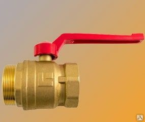 Кран шаровой STI Ду100 Ру16 муфтовый (муфта-муфта) полнопроходной, рычаг