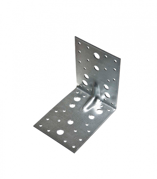 Крепежный угол оцинкованный усиленный 130х130х100х2,0 KUU-130