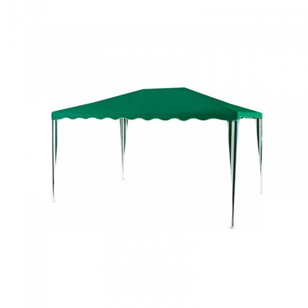 Шатер садовый 4*3м зеленый, открытый 5354376