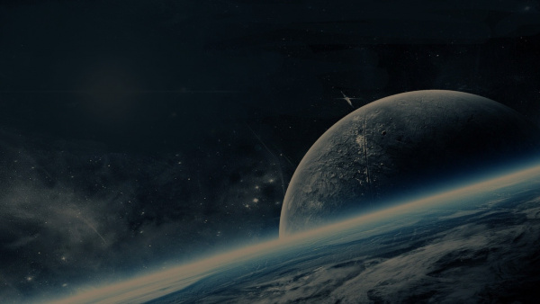 Самосветящиеся 3D фотообои 130*160см Неизведанная планета/010-001-034