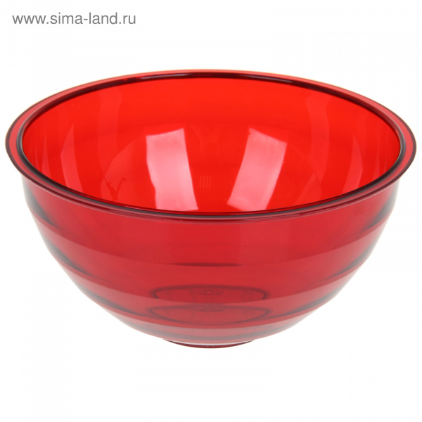 Салатник 1,8л "Венеция" красный 1172797