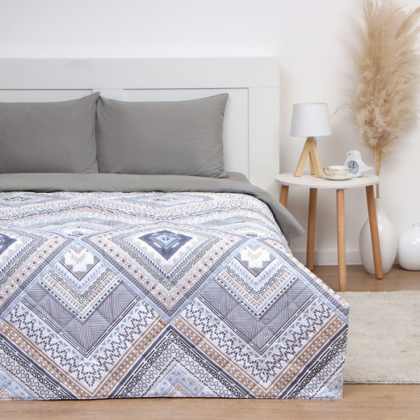 Покрывало LoveLife 2 сп Mosaic, 180*210±5см, микрофайбер, 100% п/э /10205648