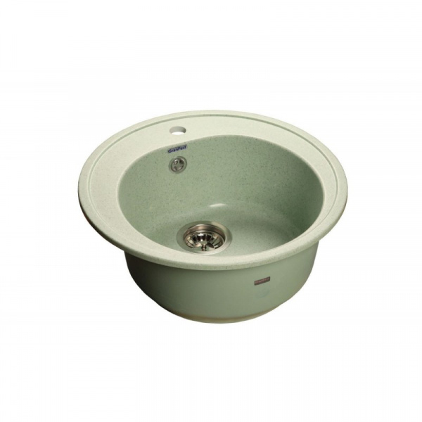 Мойка GRANFEST Rondo GF-R510 (d508) салатовый 303 круглая