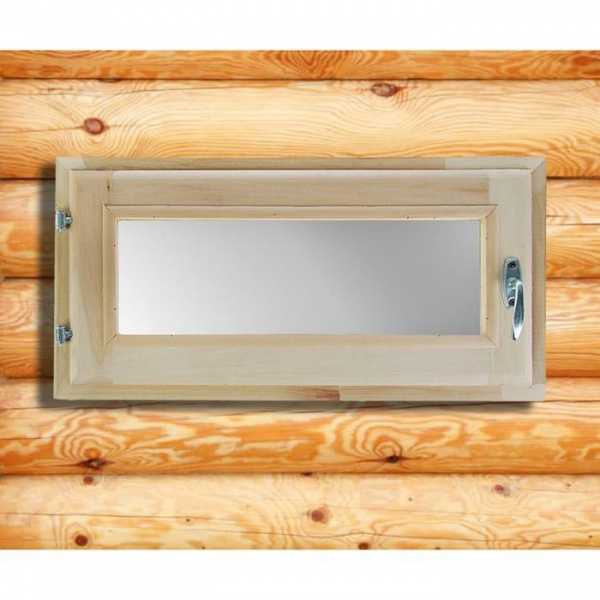 Окно, 30×60см, двойное стекло ЛИПА/2431300