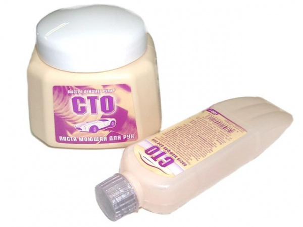 Паста моющая д/рук 500гр. (4810321001220) (МАРТА)