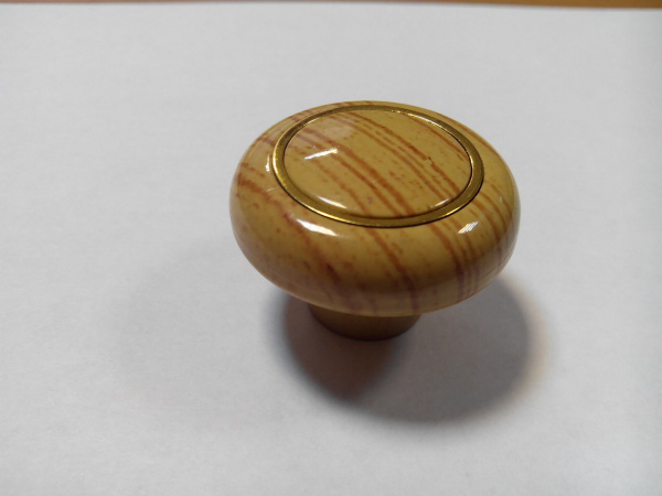 Ручка кнопка мебельная KL-42 (сосна) /213520