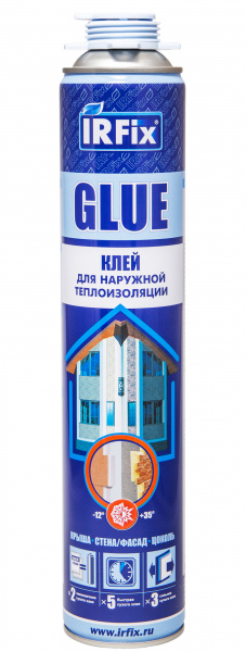 Клей для пенополистирола 800мл IRFIX GLUE/10016