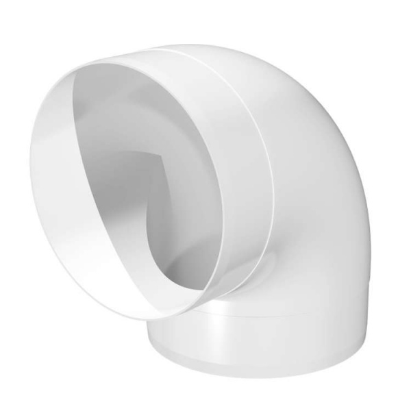 Колено 45°, для круглых воздуховодов D125 12,5ККП