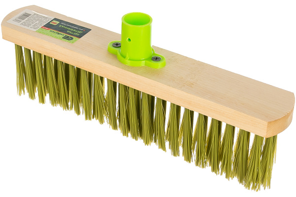 Щетка деревянная 280мм без черенка без резьбы/84615