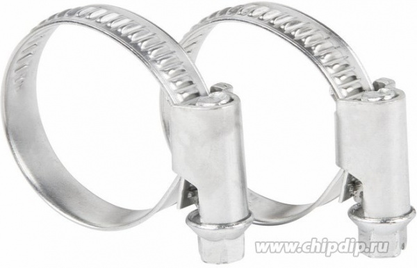 Хомут червячный с барашком 20-32