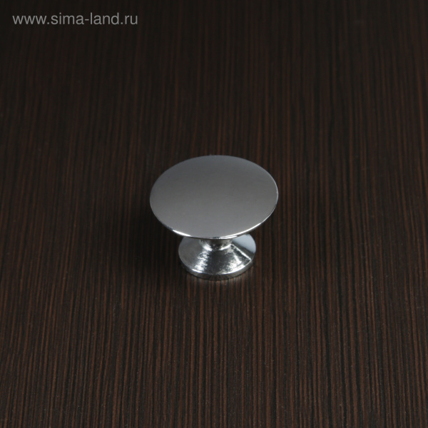 Ручка кнопка РК002, цвет хром/1935087