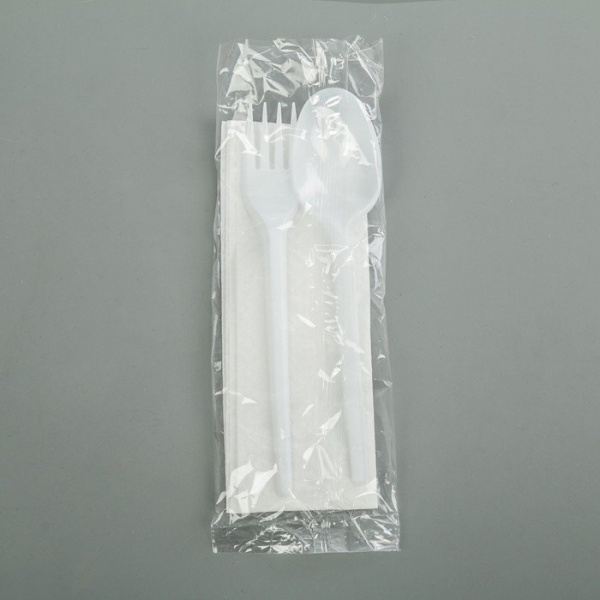 Набор "Мини": вилка, столовая ложка, салфетка   2147014