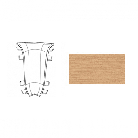 ВНУТРЕННИЙ УГОЛ 233 Бук светлый ИДЕАЛ