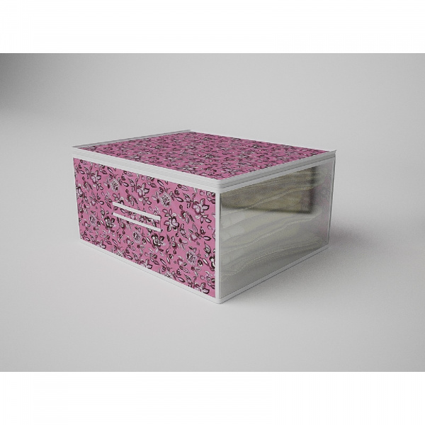 Кофр большой "Зефирка" 60х50х30 см 4776007