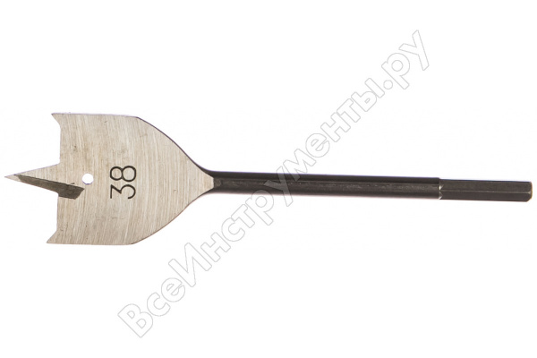 Сверло по дереву перовое 38-152мм/36138