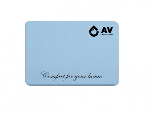Коврик для ванной диатомитовый (голубой), 60 х 40 см, AV Engineering (AVEDM4060BL)